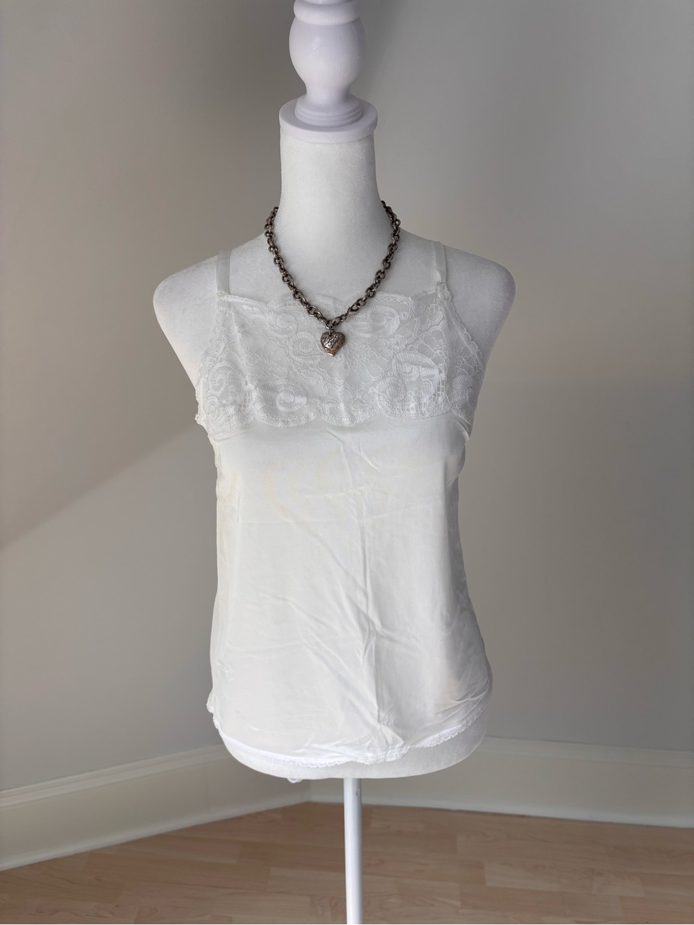 Smart Ivory Lace Camisole 🤍